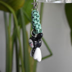 Black Bunny Spiral Green Knot