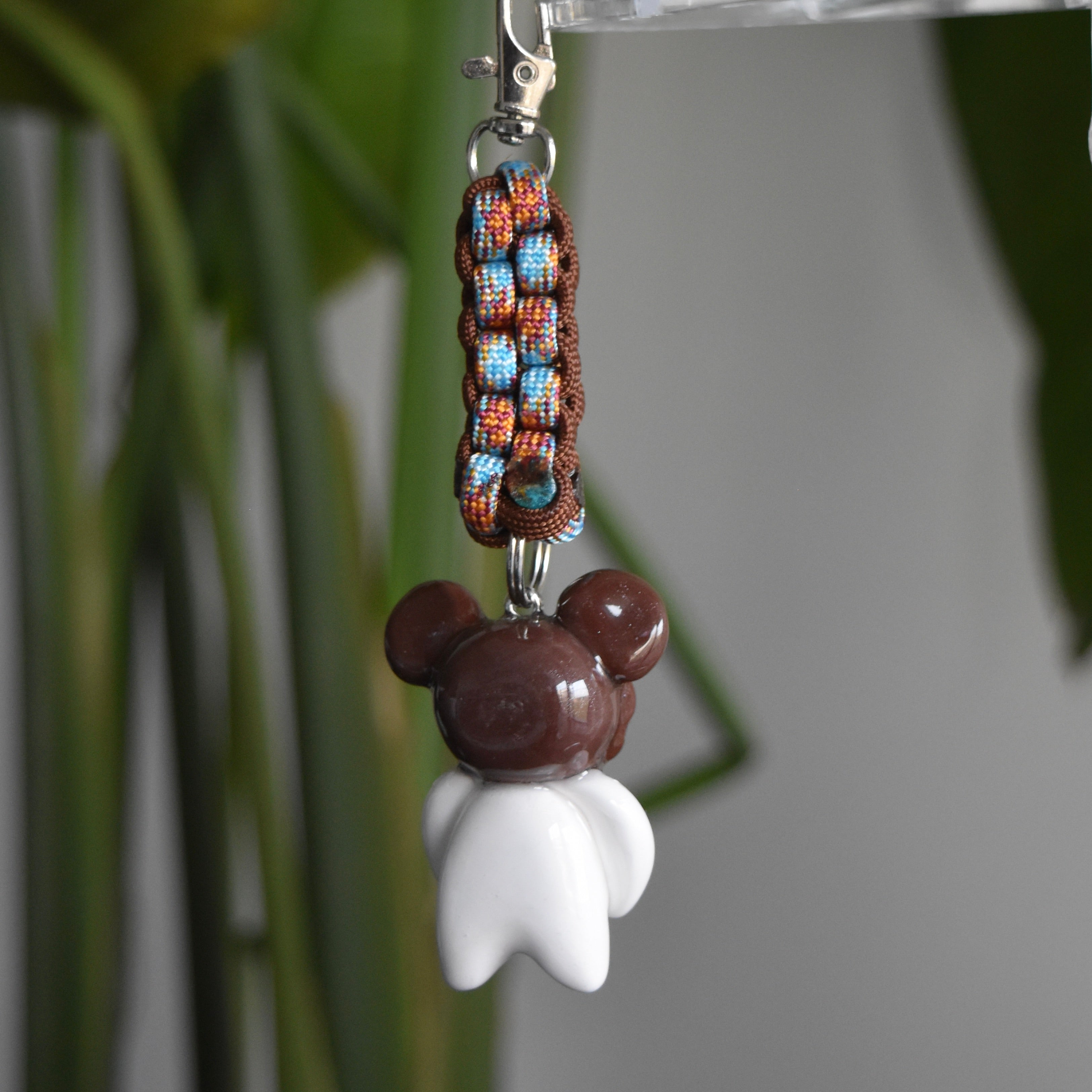 Brown Bear Bow Multi Brown Knot
