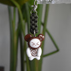 Brown Bear Spiral Green Knot