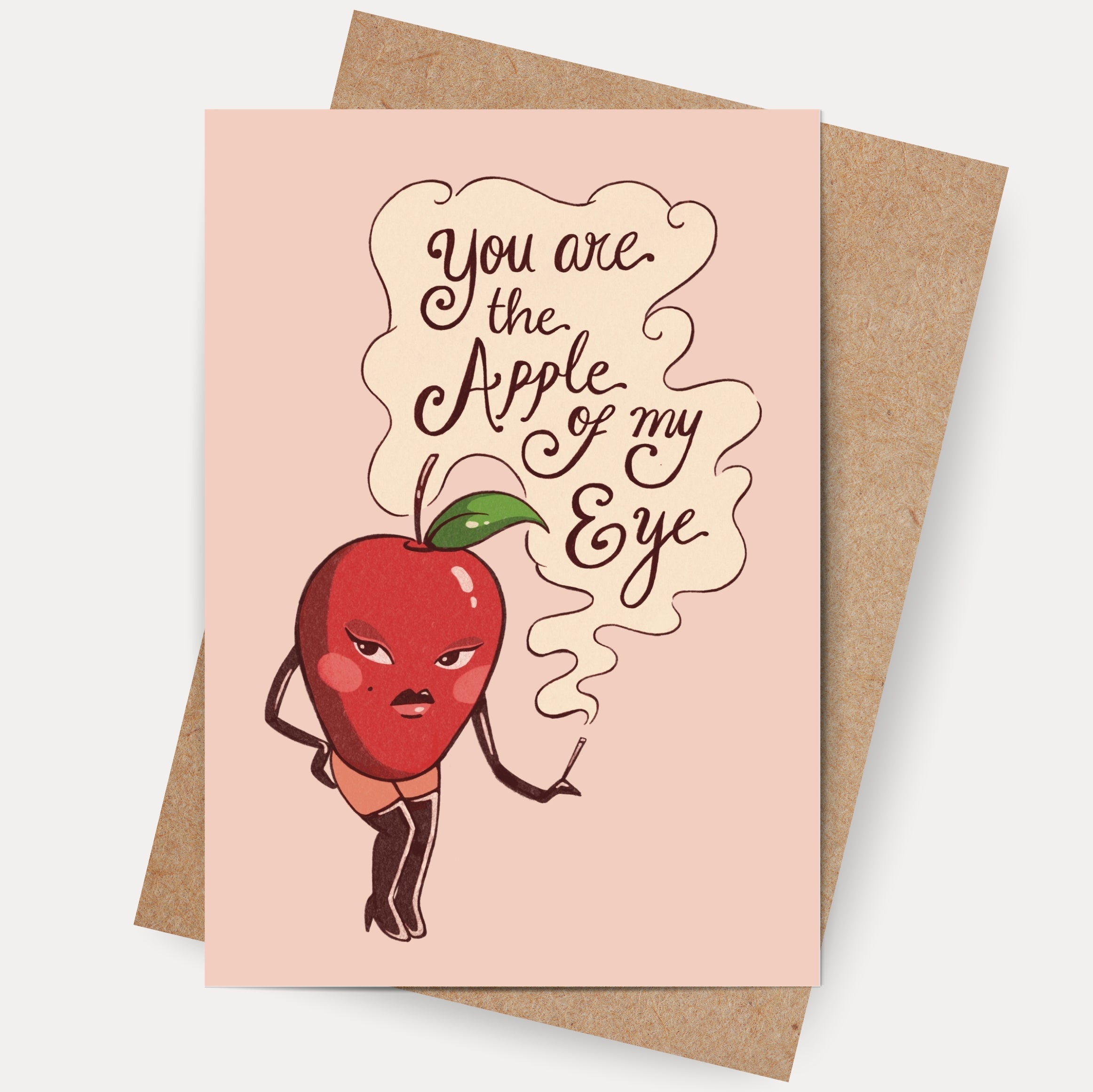 Apple Of My Eye Card