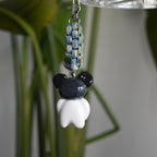 Black Bear Spiral Blue Green Knot