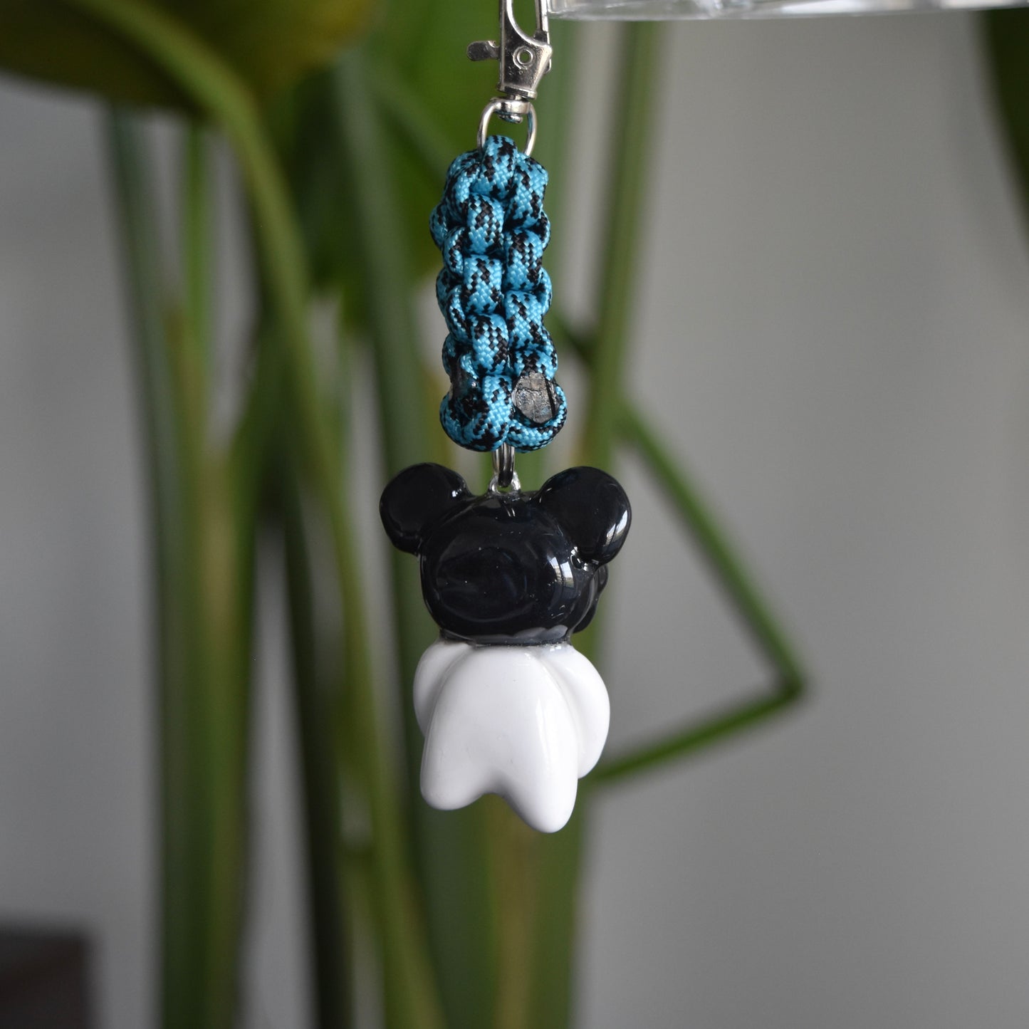 Black Bear Spiral Blue Knot