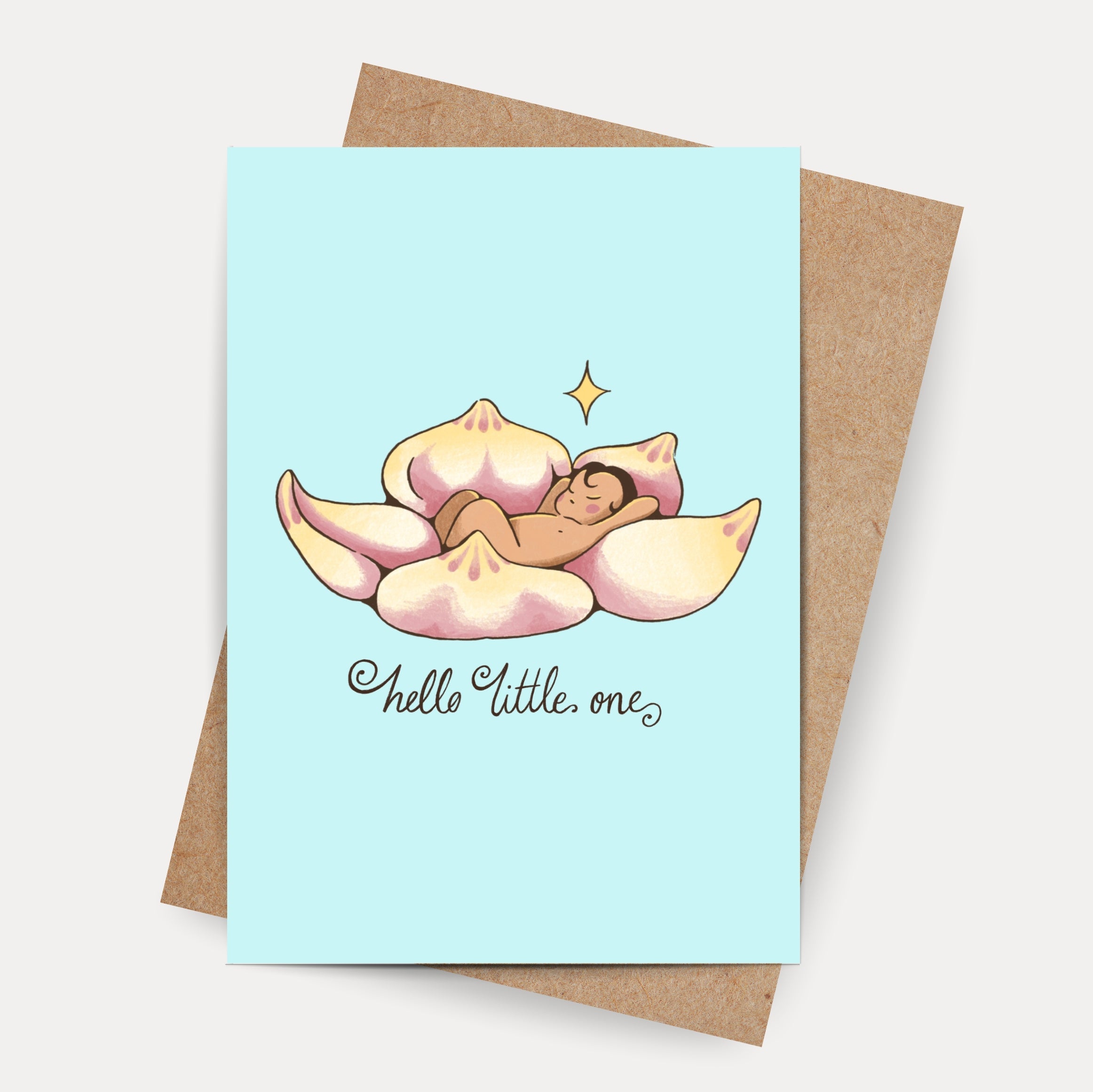 Baby Card Blue