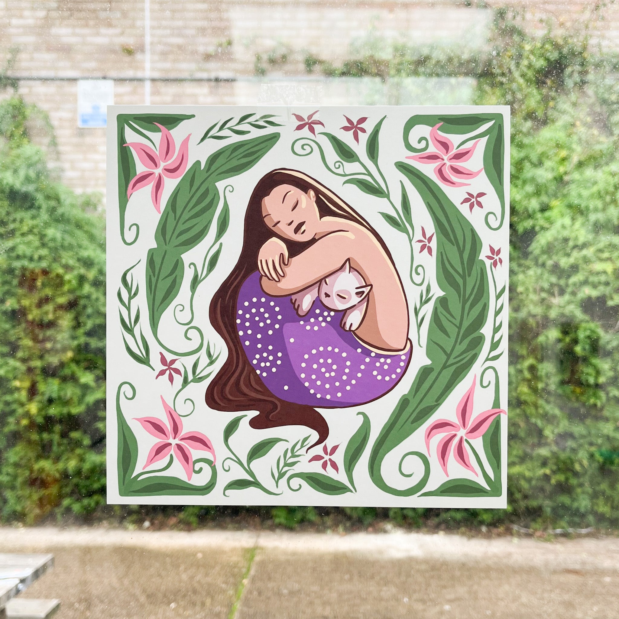 Cat Lady Print
