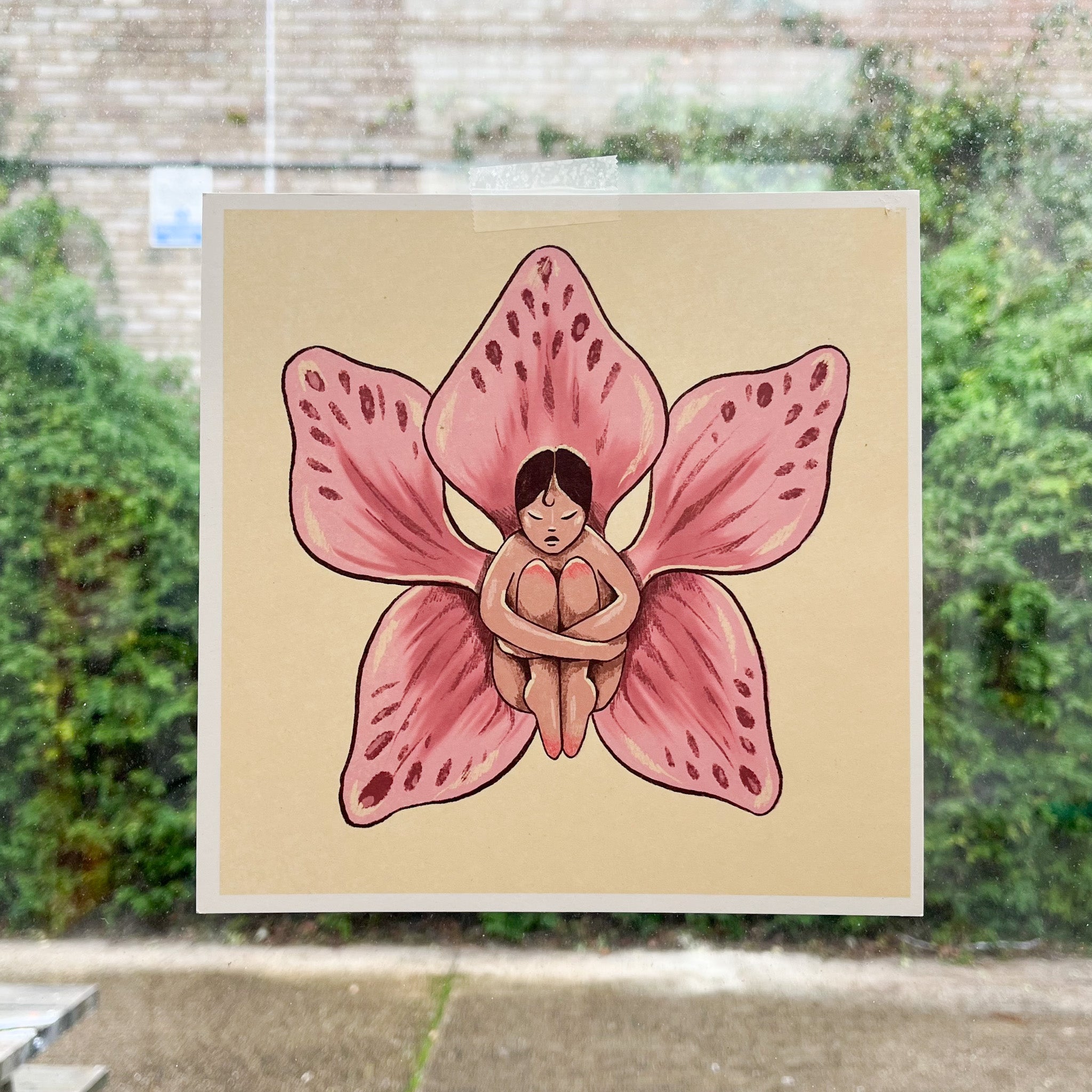 Orchid Fairy Print