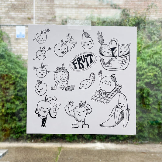 Fruity Pals Print