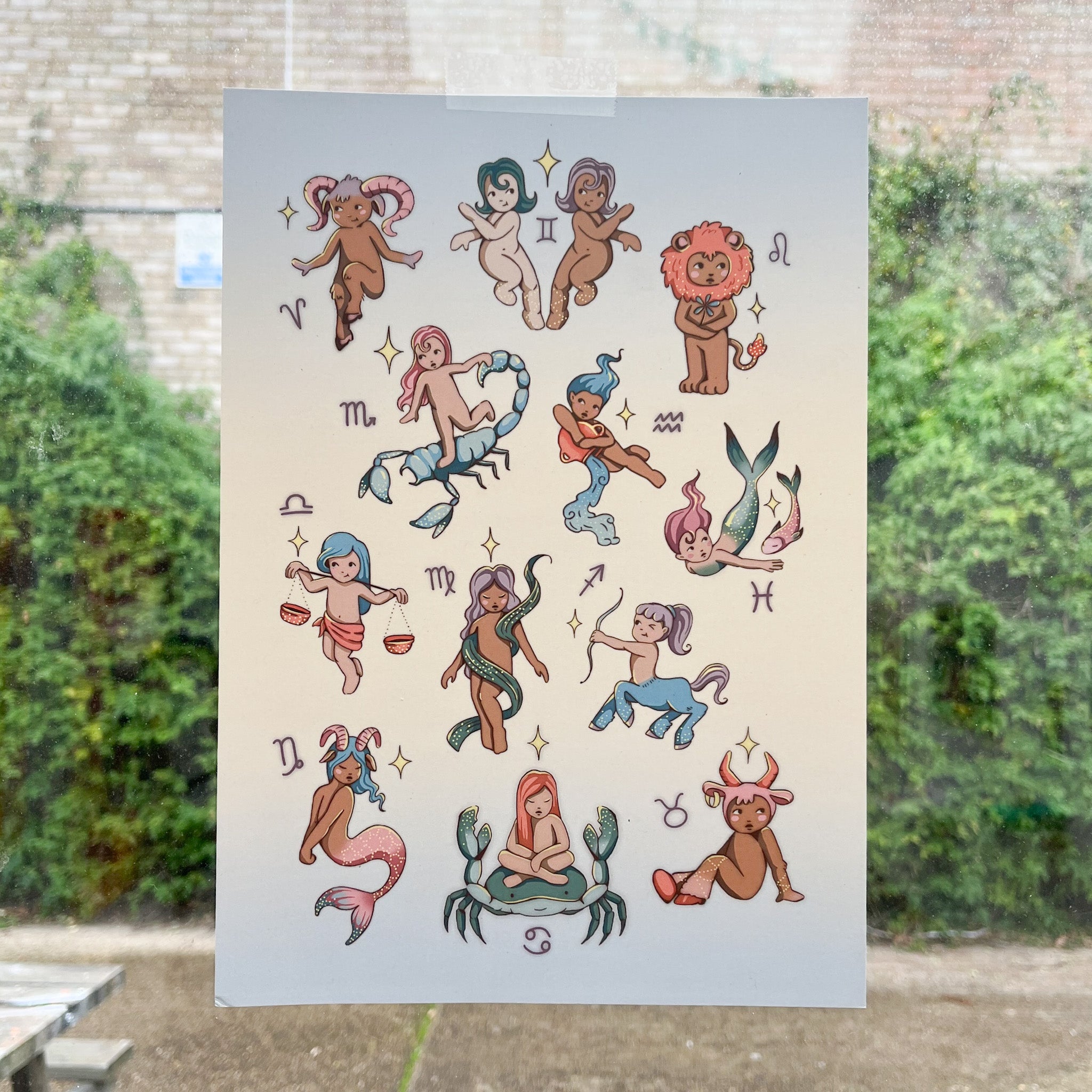 Astrology Zodiac Print