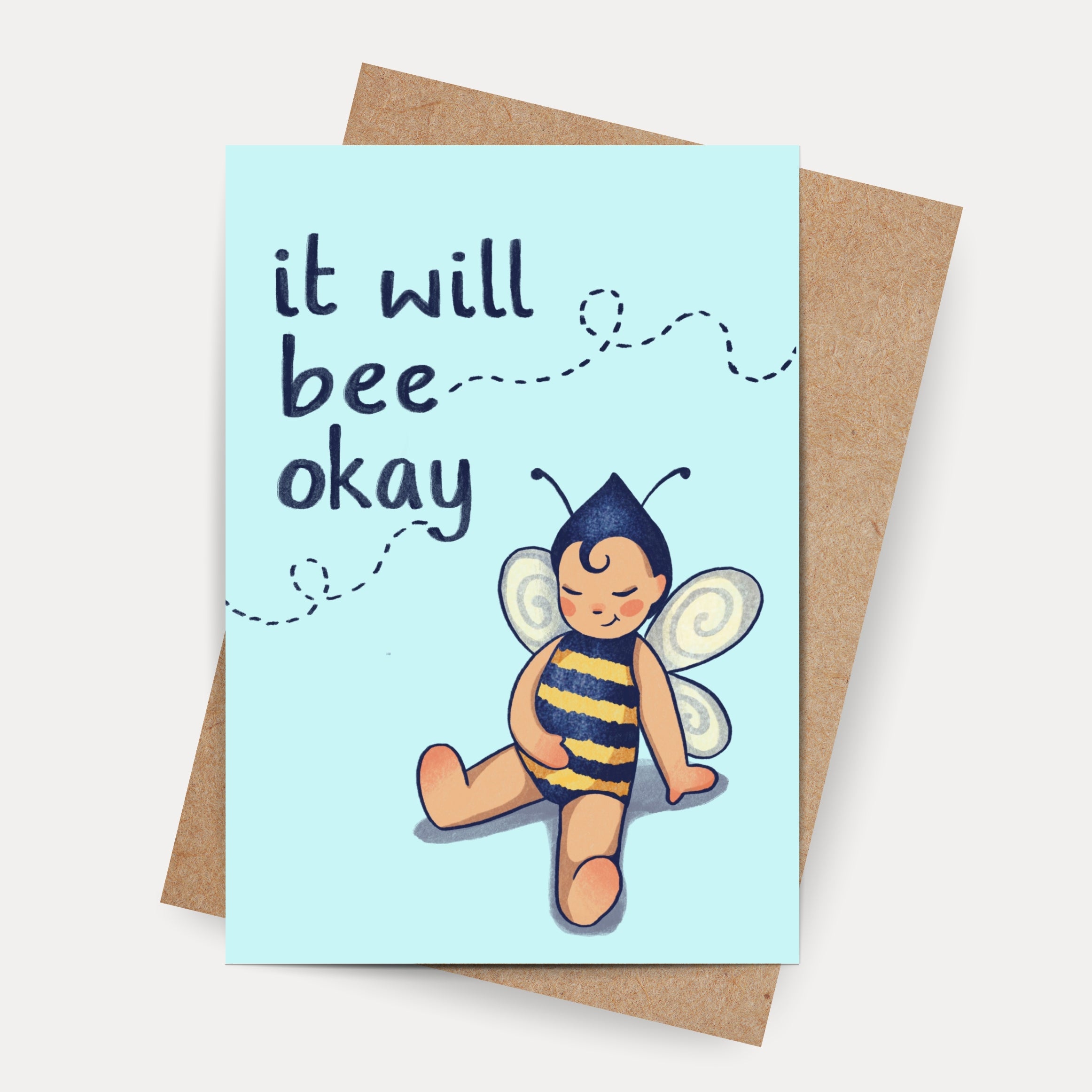 Bee Okay Card
