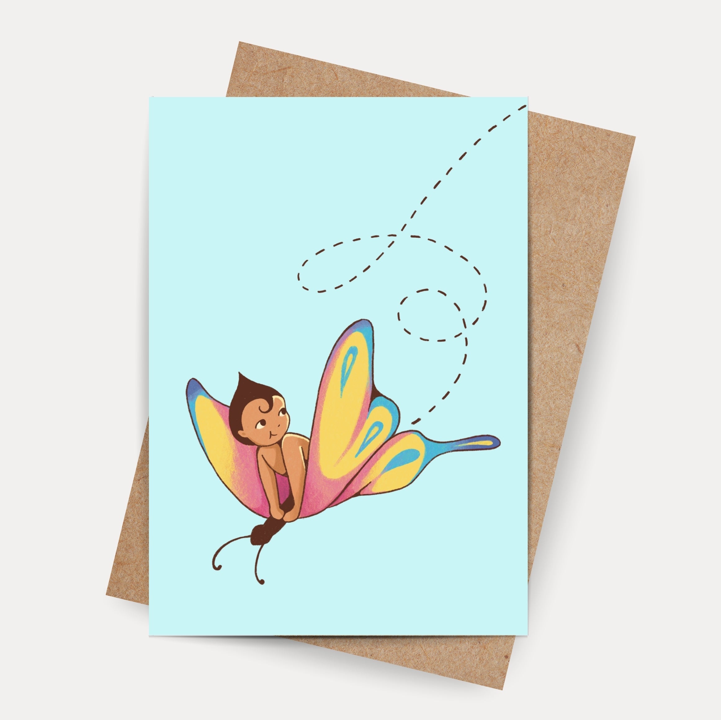 Butterfly Ride Card