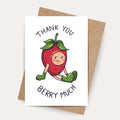 Thank You Berry Much Card