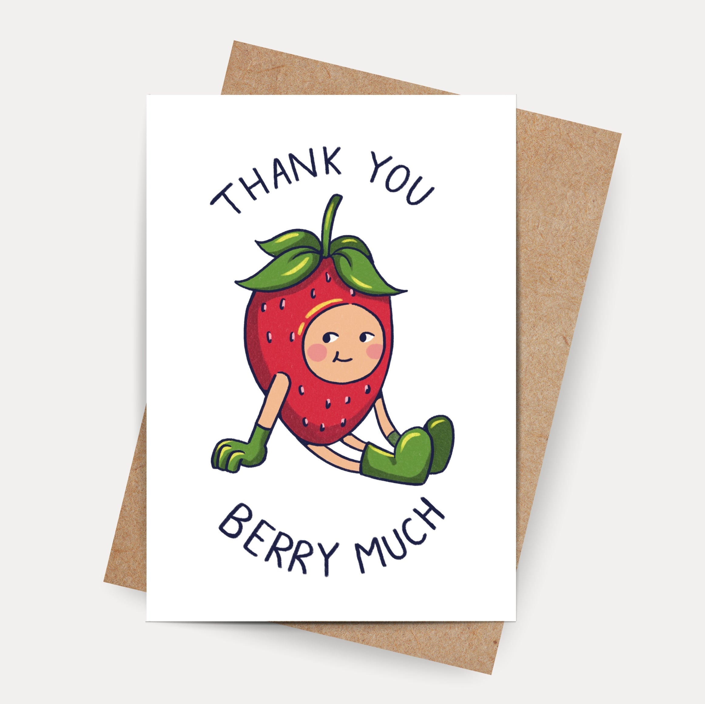 Thank You Berry Much Card